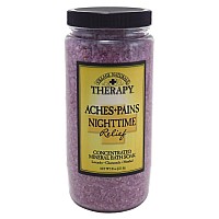 Village Naturals Aches Pains Nighttime Relief Mineral Bath Soak 20 Ounce