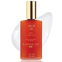 Hampton Sun SPF 15 Luxury Sunscreen Gel, 4 Fl Oz