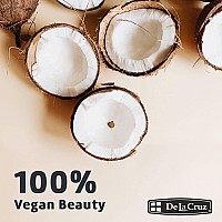 De La Cruz Coconut Oil Expeller Pressed Coconut Oil For Skin And Hair Natural Moisturizer For Skin And Hair 22Oz