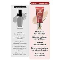 Missha M Perfect Bb Cream No23 Natural Beige For Light With Neutral Skin Tone Spf 42 Pa 169 Fl Oz Tinted Moisturizer For