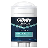 Gillette Clinical Antiperspirant Deodorant Ultimate Fresh Advanced Solid 170 Oz Pack Of 3