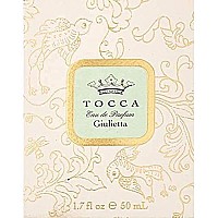 Tocca Eau de Parfum, Giulietta: Fresh Floral, Pink Tulips, Green Apple, Vanilla Orchid, Hand-Finished Bottle, 1.7 oz. | 50 ml