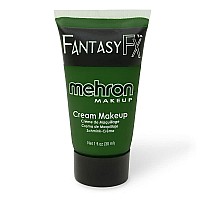 Mehron Makeup Fantasy FX Cream Makeup Water Based Halloween Makeup Green Face Paint & Body Paint For Adults 1 fl oz (30ml) (Green)