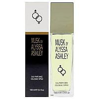 Alyssa Ashley Musk Cologne Spray for Women, 3.4 oz