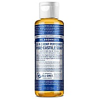 Dr Bronners Magic Soap All One Cspe04 4 Oz Peppermint 18 In 1 Dr Bronners Liquid Soap