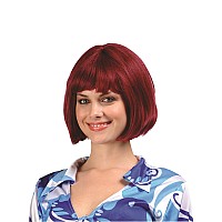 Barbara Bob Ann Wig- Burgundy