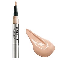 ARTDECO Perfect Teint Concealer - Peach N03 - Light-Reflecting Concealer with Brush Applicator - No Signs of Tiredness - Medium Coverage - Water-Resistant - Long Lasting - Makeup - 0.07 Fl Oz