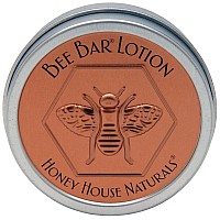 Honey House Naturals Bee Bar Lotion Hand & Body Lotion Bar 0.6 Ounce / 17g Hawaiian for Women By Honey House Naturals, 0.6 Fl Ounce