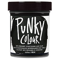 Jerome Russell Punky Hair Color Creme Ebony 35Ounce Jars Pack Of 3