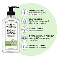 Jr Watkins Gel Hand Soap Scented Liquid Hand Wash For Bathroom Orkitchen Usa Made And Cruelty Free 11 Fl Oz Aloe Green