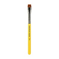 Bdellium Tools Professional Makeup Brush Travel 714 Flat Eye Definer Short Wooden Handle For Convenient Travel For Eye Defi