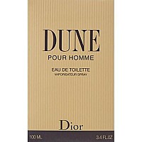 Dune By Christian Dior For Men. Eau De Toilette Spray 3.4 Oz