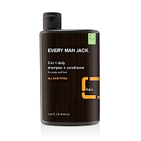 Every Man Jack Daily Shampoo Citrus 135Ounce Pack Of 1 91306