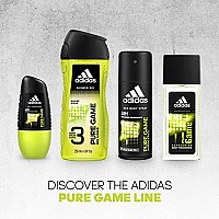 Adidas Pure Game After Shave, 3.4 Fl Oz, Multi-color