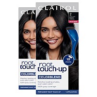 Clairol Root Touchup By Nicen Easy Permanent Hair Dye 2 Black Hair Color Pack Of 2