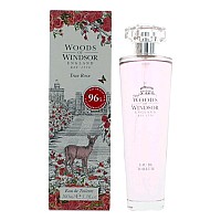 Woods of Windsor True Rose by Woods of Windsor, 3.3 oz Eau De Toilette Spray for Women