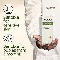 Aveeno Moisturising Cream 1X 300Ml Nourishing Body Lotion With Hydrating Colloidal Oatmeal Full Body Moisturiser For Dry And