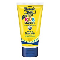 Banana Boat, Kids Sunblock Lotion Spf100 Size, Unscented, 4 Ounce