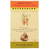 Naturcolor Haircolor Pale Saffron Blonde Hair Dye 4 Fl Oz 9R