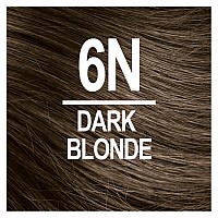 Naturtint Permanent Hair Color 6N Dark Blonde Pack Of 1 Ammonia Free Vegan Cruelty Free Up To 100 Gray Coverage Long Las