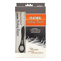 Jatai Feather Black Styling Razor Introductory Kit