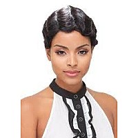 Janet Collection Human Hair Wig Mommy 2 Dark Brown