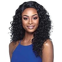 Outre Quick Weave Synthetic Half Wig - Amber - 1B