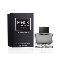 Antonio Banderas Seduction in Black EDT Spray for Men, 1.7