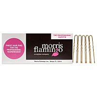 Morris Flamingo Brown Hair Pins, 1-3/4