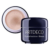 ARTDECO Eyeshadow Base - improves eye shadow staying power & prevents creasing - creamy consistency - neutral tones - shimmering - eyeshadows appear more intense - eye makeup - vegan - 0.16 Fl Oz