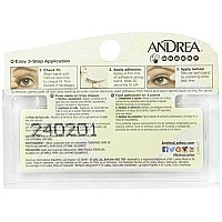 Andrea Strip Lashes, Black 33] 1 pair (Pack of 4)