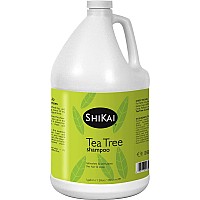 Shikai Tea Tree Shampoo 1 Gallon Wake Up With Peppermint Tea Tree Refresh Stimulate Your Scalp Soap Free Alternative