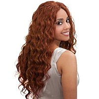 BOBBI BOSS Indi Remi OCEAN WAVE Virgin Hair, 14 Inches, 4-Medium Brown