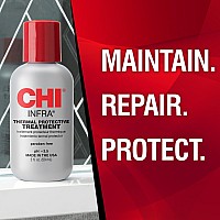 Chi Infra Thermal Protective Treatment Hair Serum For Protecting Color Adding Superior Shine Softness Hydrating Formula S