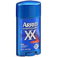 Arrid XX Extra Dry Solid Antiperspirant Deodorant, 2.0 Ounce (56g)