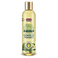 African Pride Olive Miracle Growth Oil, 8 Fluid Ounce