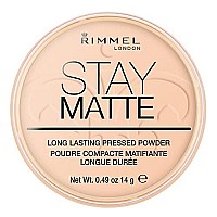 Rimmel London Stay Matte Pressed Powder, Warm Beige, 049 Ounce