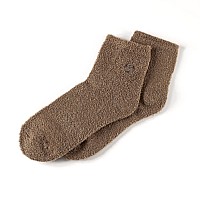 Earth Therapeutics Aloe Socks - Single Pack - 1 Pair (Brown)