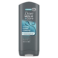 Dove Mencare Body Wash And Face Wash Clean Comfort 135 Oz For Dry Skin Effectively Washes Away Bacteria While Nourishing Your