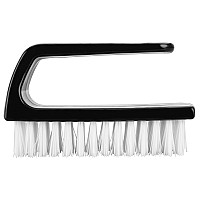 Performance Tool W990 Durable Nylon Bristle Fingernail Brush With Easygrip Plastic Handle