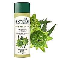 Biotique Botanicals Bhringraj Hair Growth ThERApeutic Oil, 4.06-Fluid Ounce