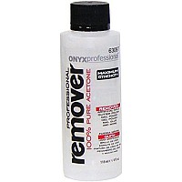 Onyx Professional 100% Acetone Nail Polish Remover 4 oz - Removes Artificial Nails, Nail Polish, Nail Glue & Glitter Polish