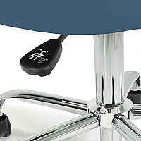 Earthlite Pneumatic Massage Rolling Stool With Backrest No Leaking Vs Hydraulic Adjustable Cfcfre Salon Medical Spa Fa