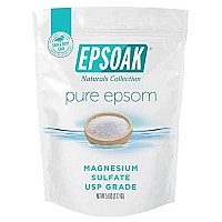 Epsoak Epsom Salt 5 lbs Magnesium Sulfate USP