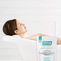 Epsoak Epsom Salt 5 lbs Magnesium Sulfate USP