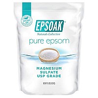 Epsoak Epsom Salt 19 lb Magnesium Sulfate USP Bulk Bag