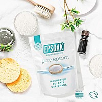 Epsoak Epsom Salt 19 lb Magnesium Sulfate USP Bulk Bag