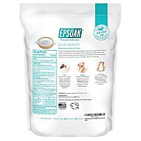 Epsoak Epsom Salt 19 lb Magnesium Sulfate USP Bulk Bag