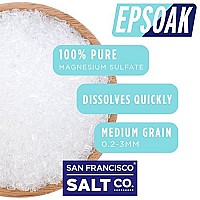 Epsoak USP Epsom Salt - 10 lb Bulk Bag