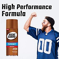 Right Guard Sport Original Deodorant Aerosol Spray, 8.5 Ounce (Pack Of 2)